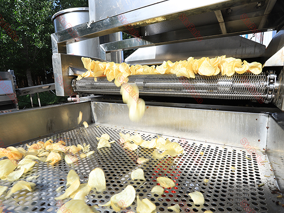 Client de la ligne de production de chips de pomme de terre en Jordanie