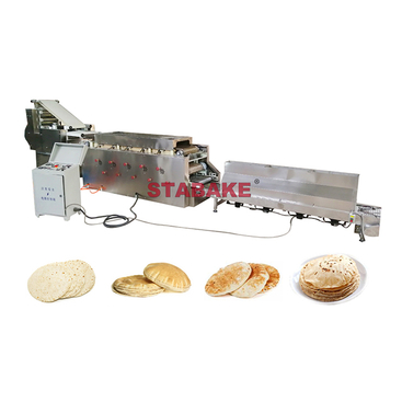 Ligne de production automatique de pain pita